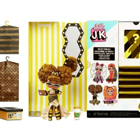 L.O.L SURPRISE JK Queen Bee mini fashion Doll - Picture 2 of 4